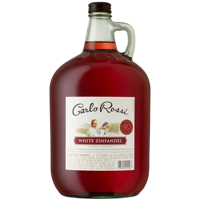 Carlo Rossi White Zinfandel 4L
