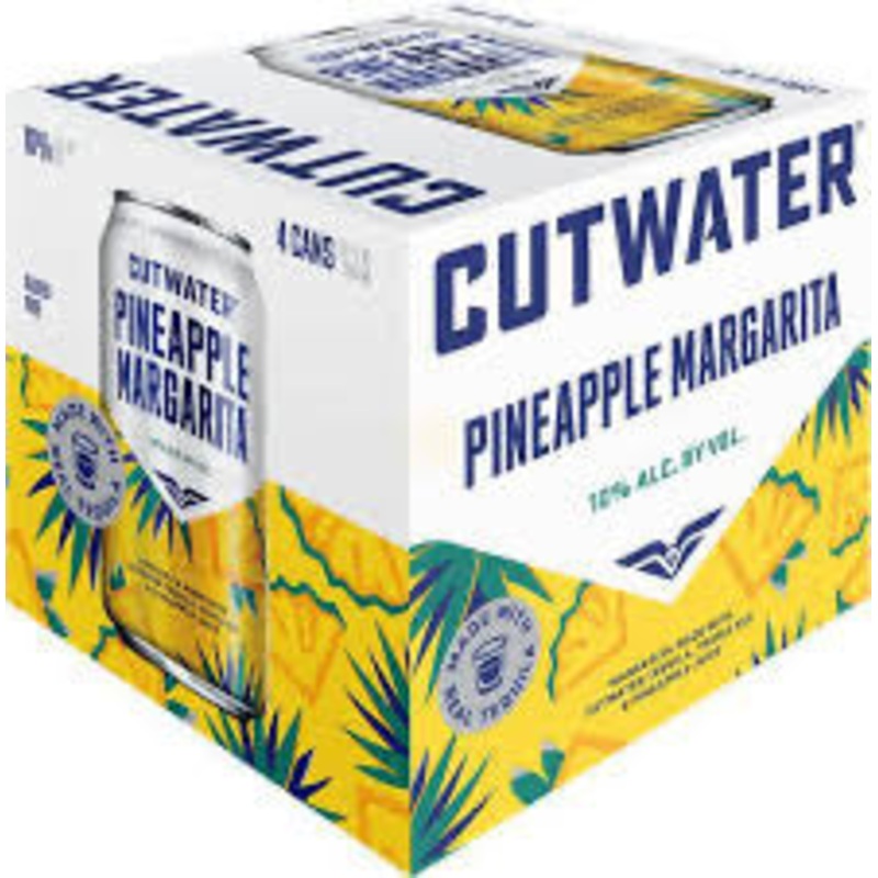 Cutwater Pineapple Margarita 4pk 355mL