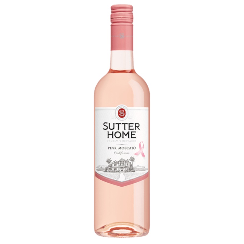 Sutter Home Pink Moscato NV 750mL
