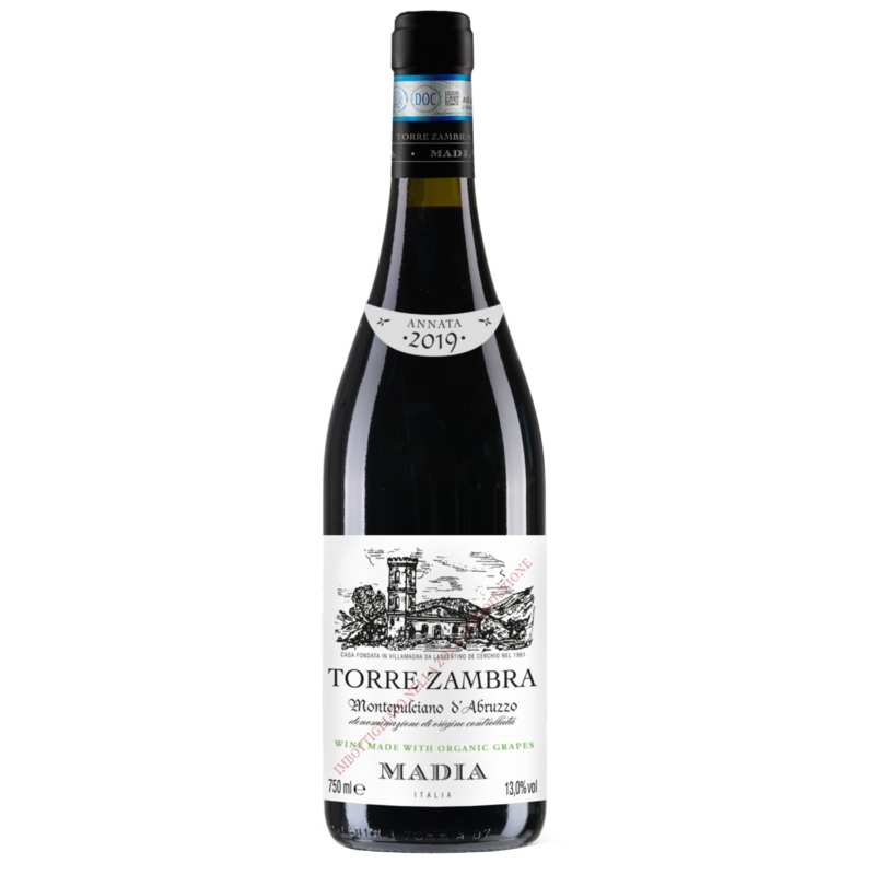 Torre Zambra Madia Montepulciano dAbruzzo DOC 2021 750mL