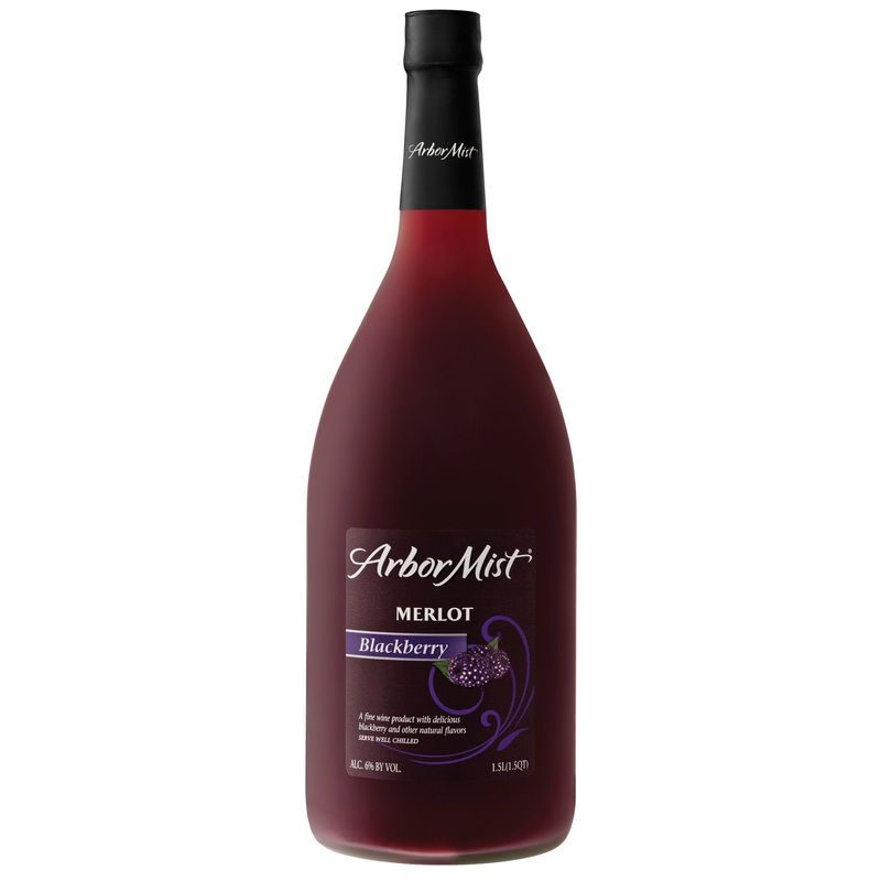 Arbor Mist BlackBerry Merlot Wine 1.5L