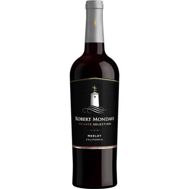 Vint Merlot By Robert Mondavi Private Selection 750mL