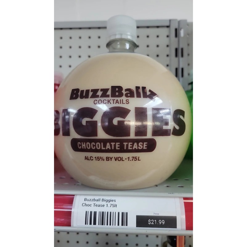 BuzzBallz Biggies Chocolate Tease 1.75L
