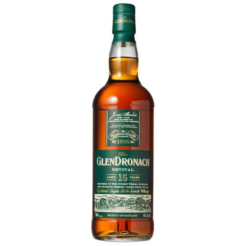 Glendronach 15 Revival Billy Walker (No Tube)
