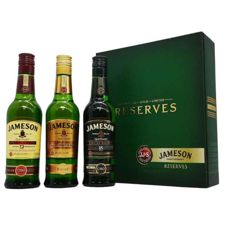 Jameson Reserves 200ml Bottle Set