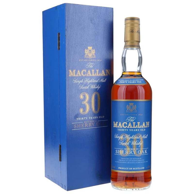 Macallan 30 Year Old Sherry Oak 1990’s