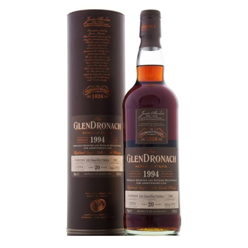 Glendronach 20 Year Old 1994 Abbey Whisky