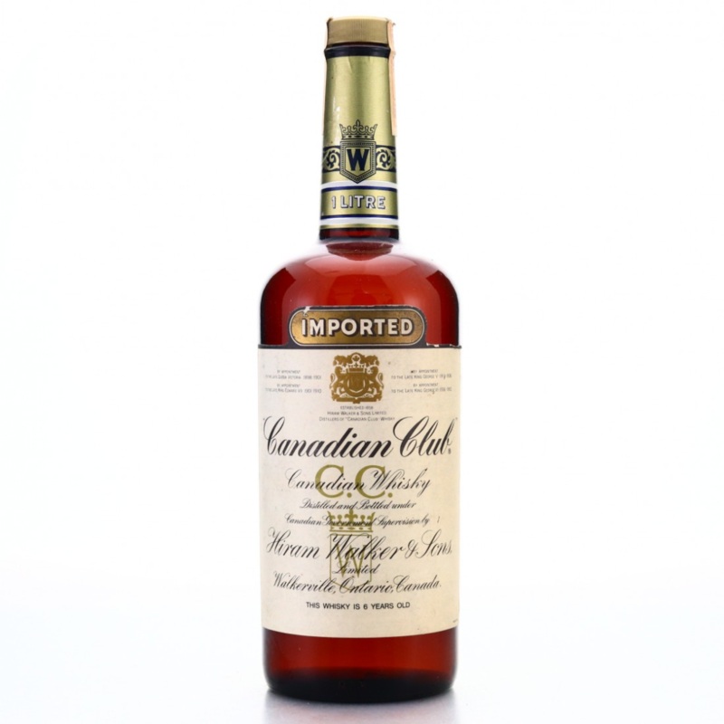 Canadian Club 1980’s 1L
