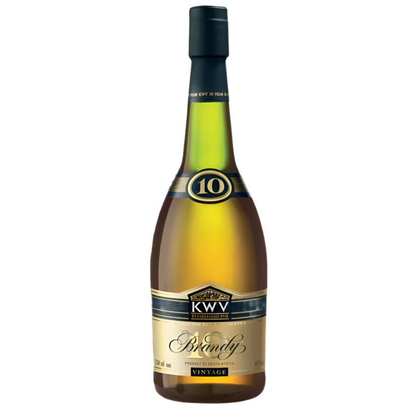 KWV 10 YEAR Brandy Old Bottling