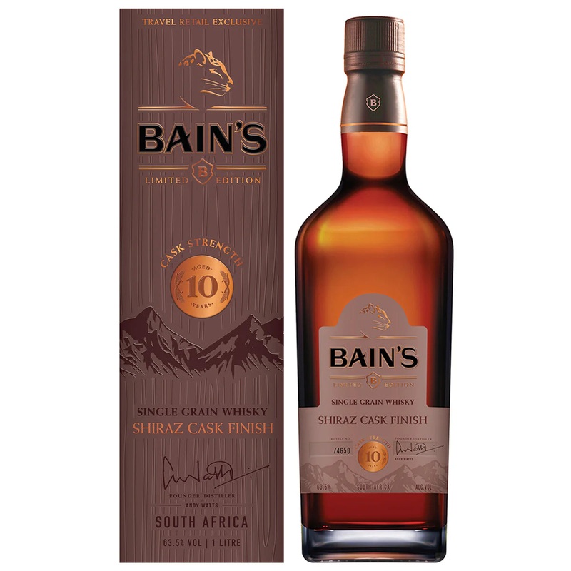 Bain’s 10 Year Old Shiraz Finish