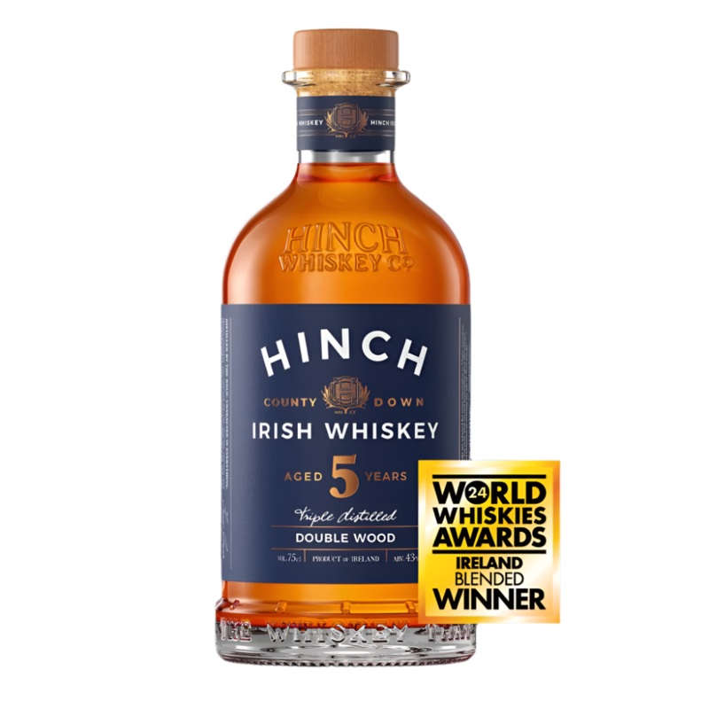 Hinch 5 Year Old Double Wood Irish Whiskey
