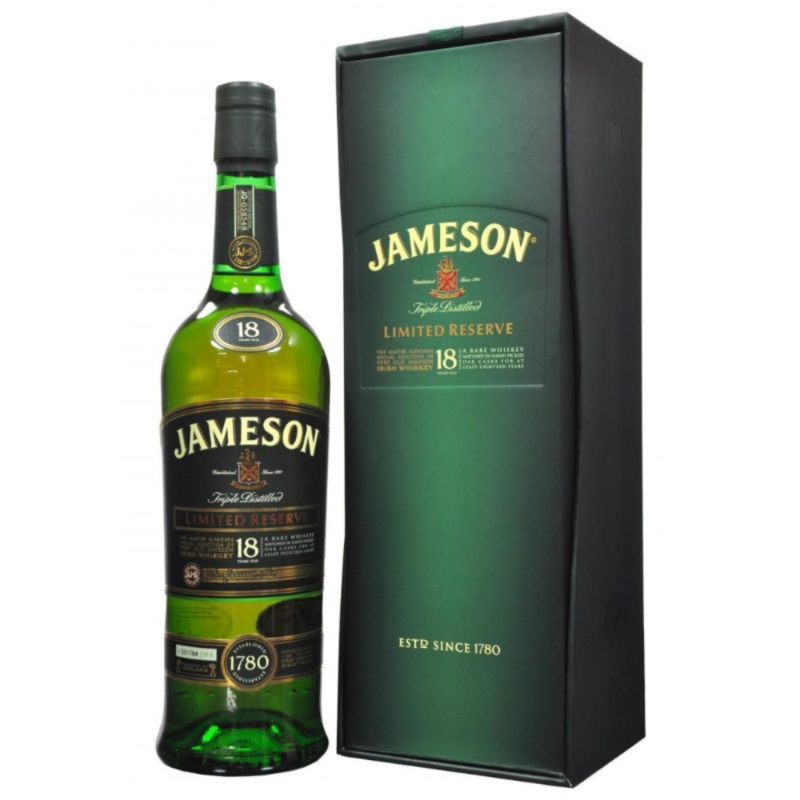Jameson 18 Limited Reserve Older Presentation