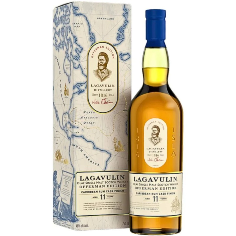 Lagavulin 11 Year Old Offerman Edition Caribbean Rum Cask