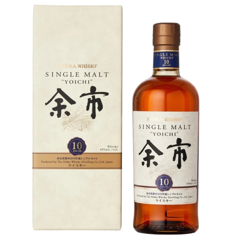 Nikka Yoichi 10 Years Single Malt  Old Presentation