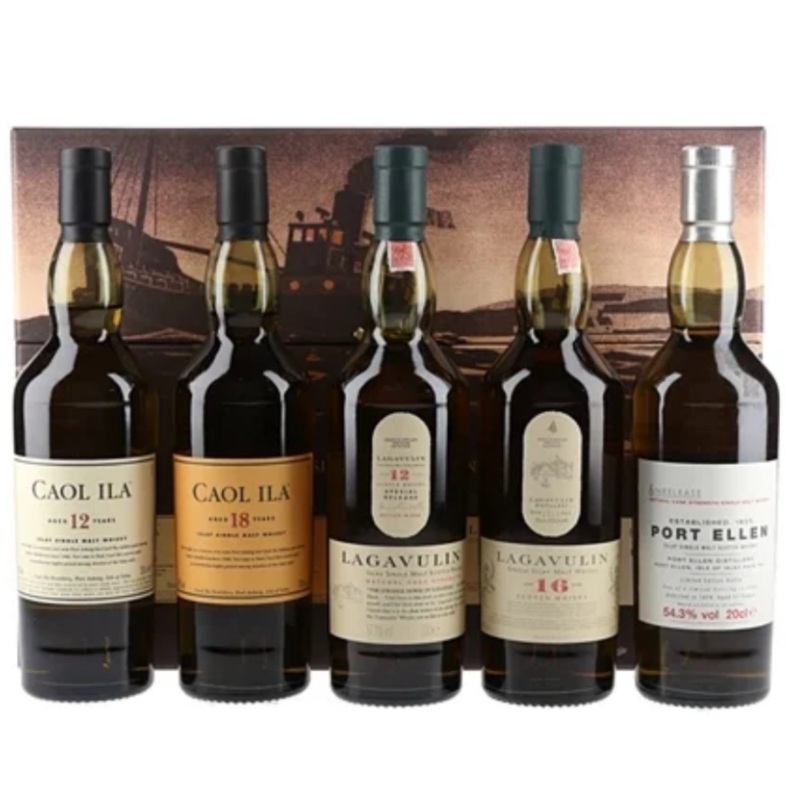 The Classic Islay Collection Set 2006 (5x200ml bottles)
