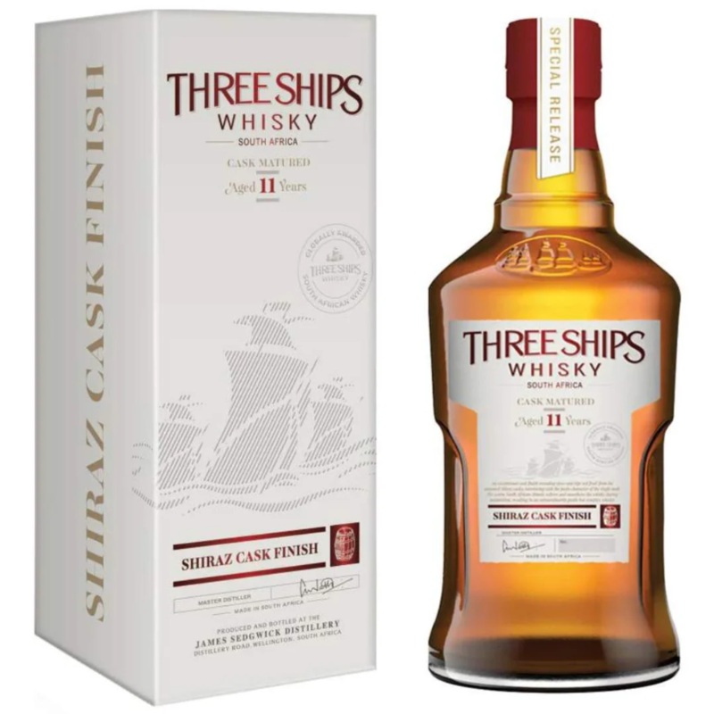 Three Ships 11 Year Old  Shiraz Cask Finish