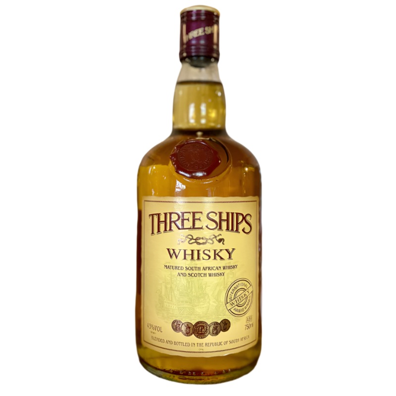 Three Ships South African and Scotch Whisky Blend 1990’s