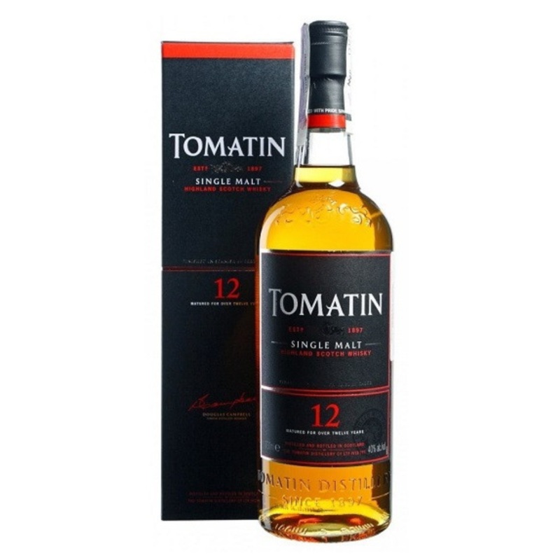 Tomatin 12 Years Single Malt Scotch Old Bottling
