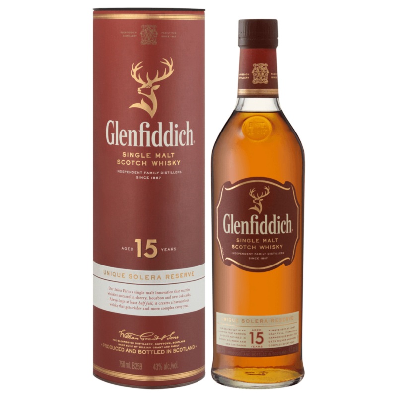 Glenfiddich Solera 15 Older Presentation