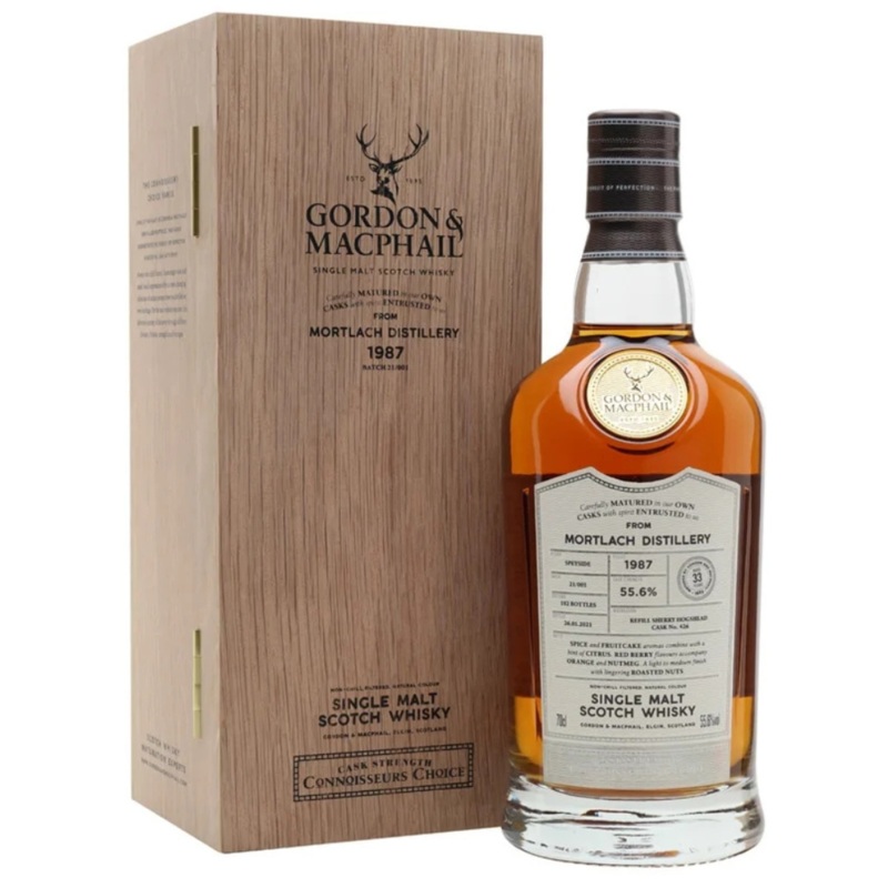 Gordon Macphail Mortlach 1987 33 Year Old Connoisseurs Choice
