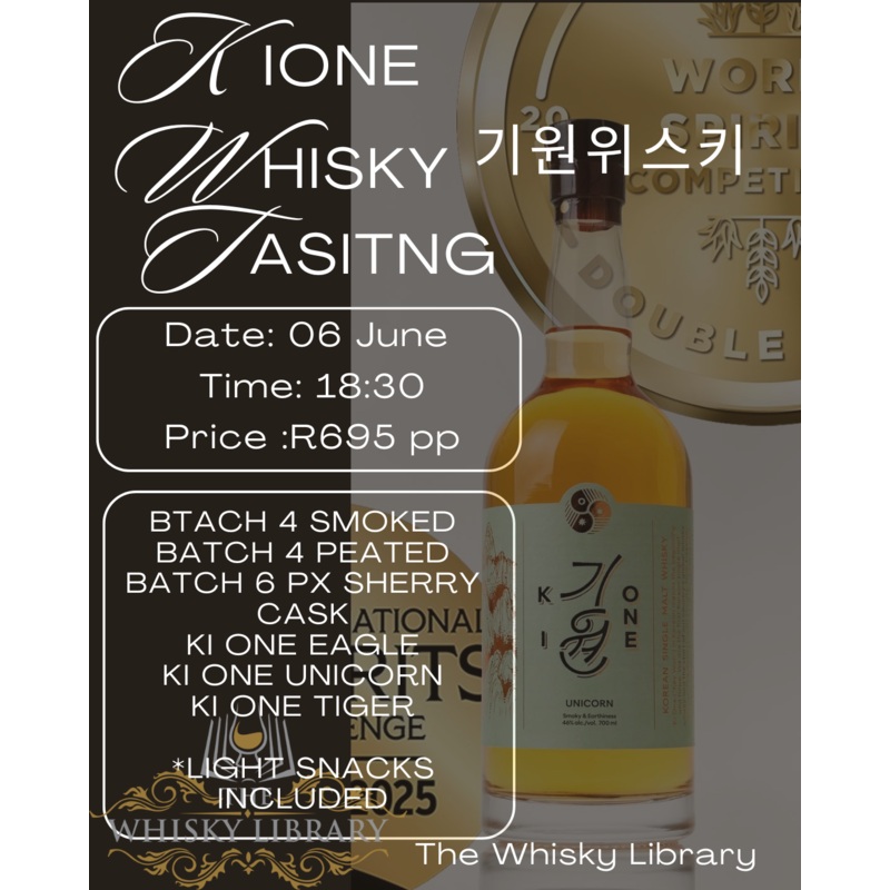 Ki One Whisky Tasting Evening