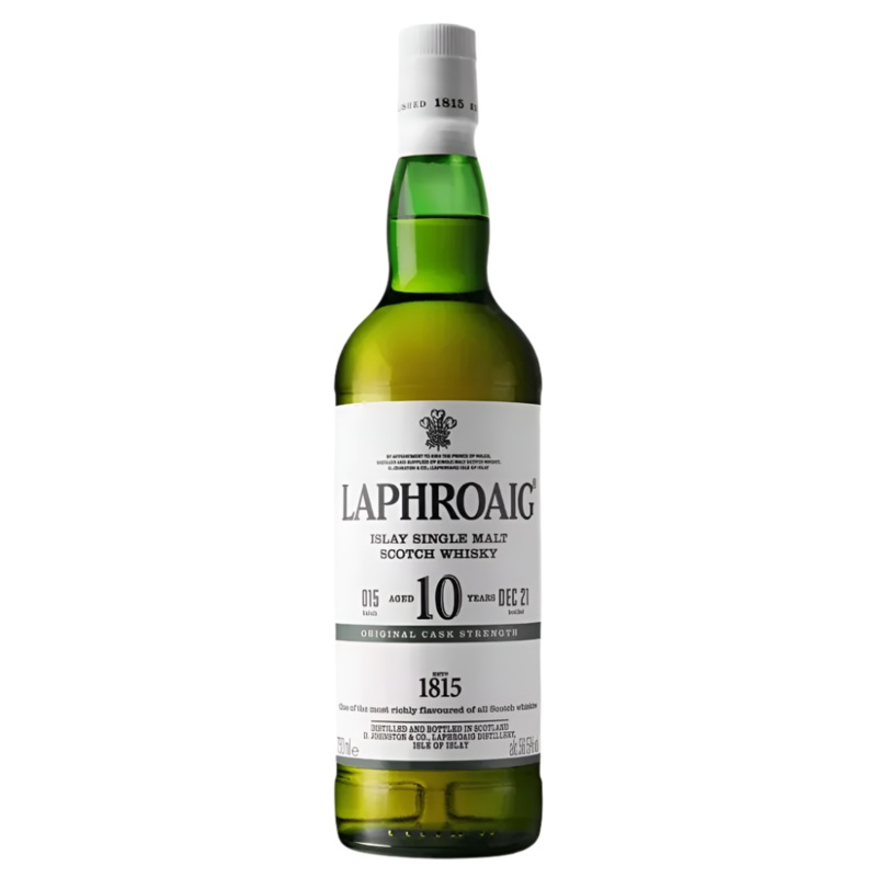 Laphroaig Cask Strength 10 Year Old  Batch 015