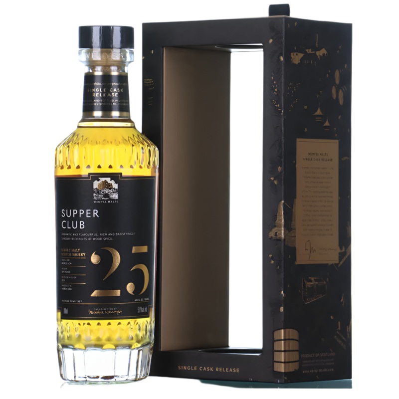 Mortlach 25 Years Old 1997 ‘Supper Club’ Wemyss Malts Single Cask