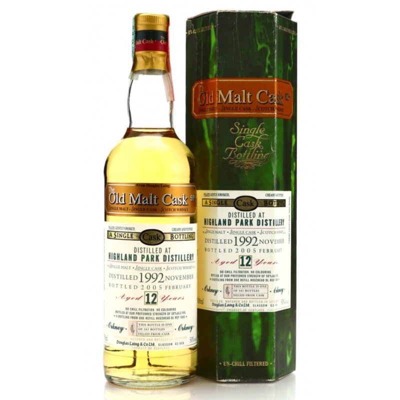 Old Malt Cask Highland Park 1992 12 Year Old (no box)