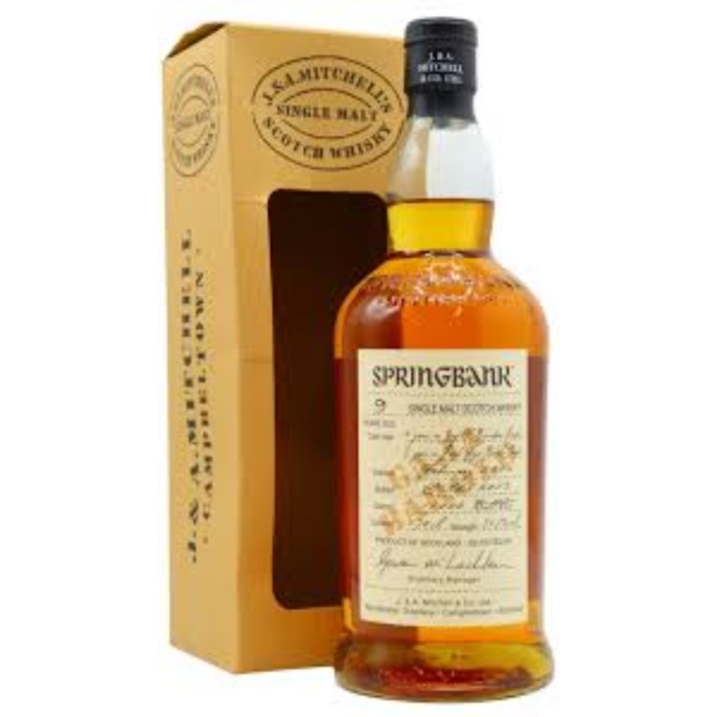Springbank Gaja Barolo Cask Whisky 2004 9 Year Old