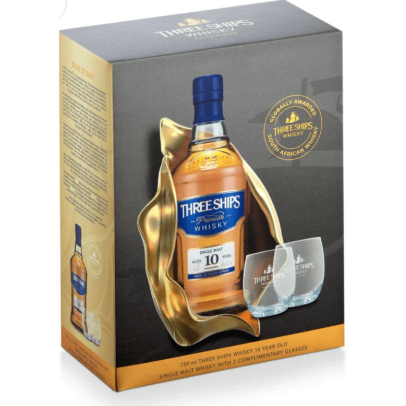 Three Ships 10 years 2008 Vintage Gift Set