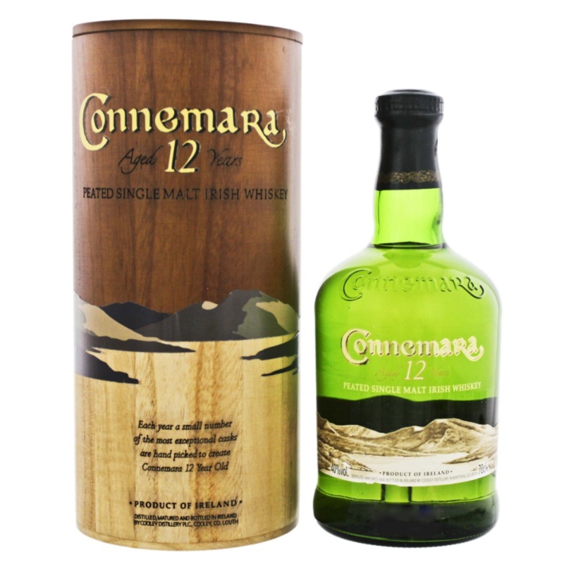 Connemara 12 Year Old Wooden Tube
