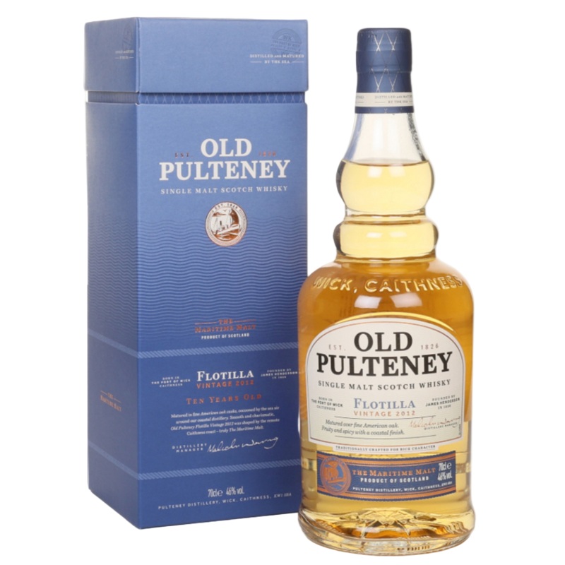 Old Pulteney 10 Year Old Flotilla 2008