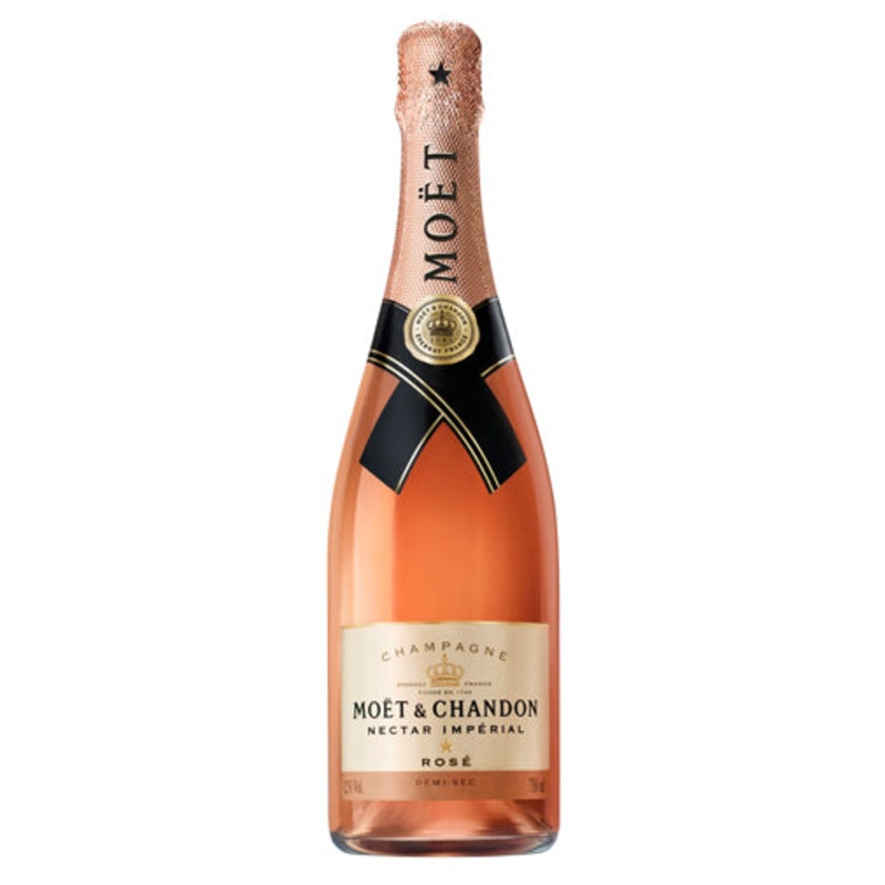 Moet & Chandon Nectar Imperial Rose Champagne 750 mL