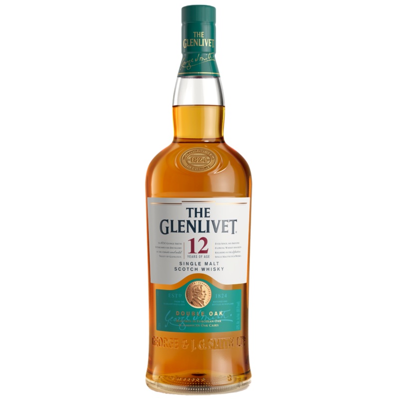 The Glenlivet 12 Year Old Single Malt Scotch Whisky