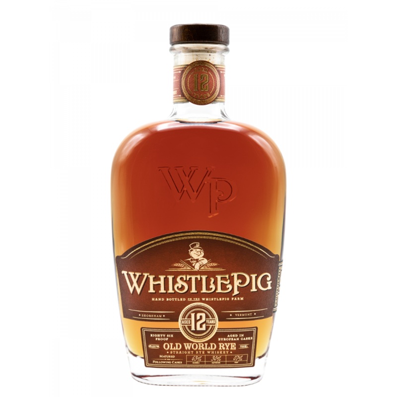 WhistlePig 12 Year Old World Rye Whiskey