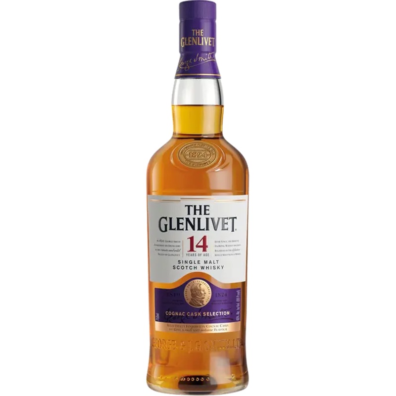 The Glenlivet 14 Year Old Single Malt Scotch Whisky