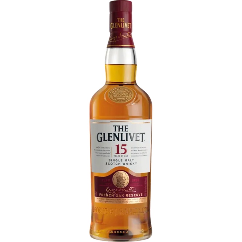 The Glenlivet 15 Year Old Single Malt Scotch Whisky