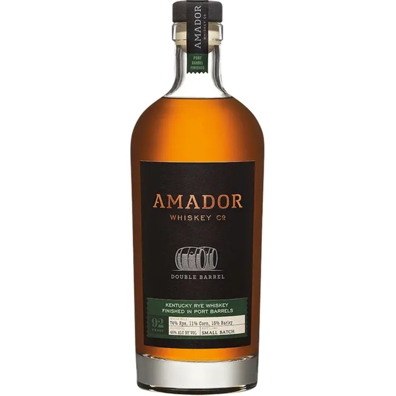 Amador Double Barrel Rye Finished in Port Barrels