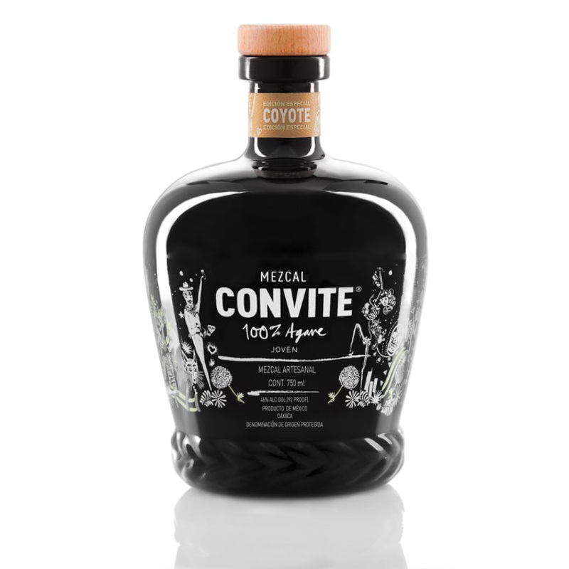 Convite Mezcal Artesanal Joven Coyote Edicion Especial 750ML GLASS
