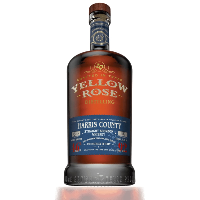 Yellow Rose Distilling Harris County Bourbon Whiskey