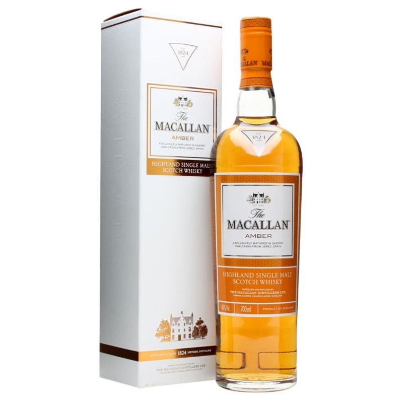 The Macallan 1824 Series Amber Single Malt Scotch Whisky
