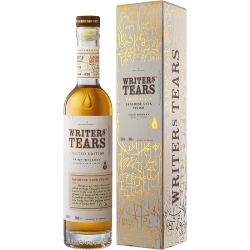 Writers’ Tears Japanese Mizunara Cask Finish Irish Whiskey