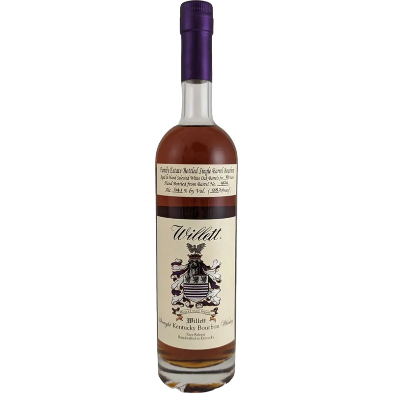 Willett Family Estate 10 Year Old Bourbon Whiskey