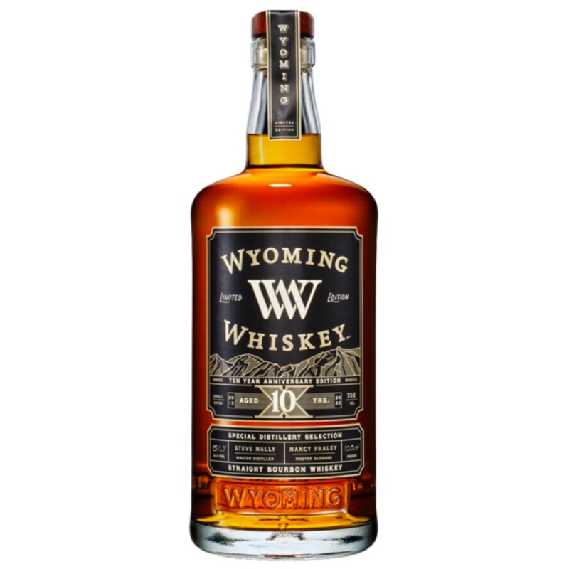 Wyoming Whiskey 10 Year Anniversary Edition Bourbon
