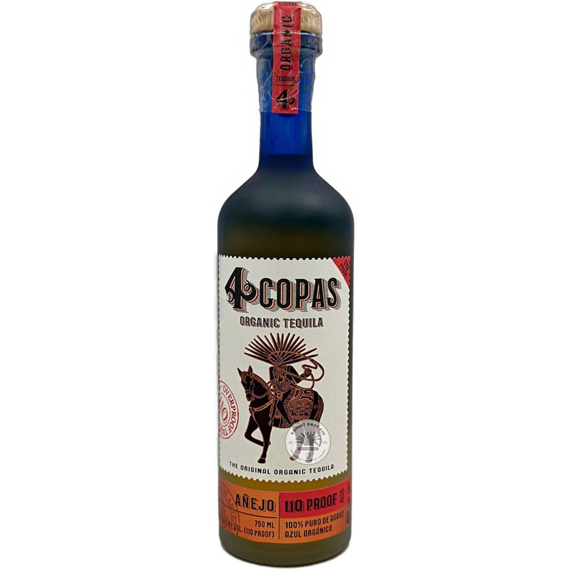 4 Copas Aejo Tequila 750 mL