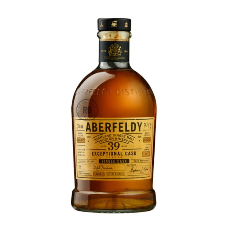 ABERFELDY 39 Year Old Single Cask Refill Puncheon Scotch Whisky