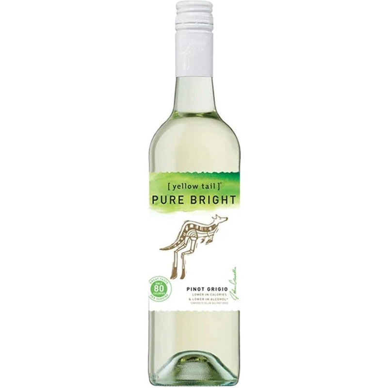Yellow Tail Pinot Grigio Pure Bright South Eastern Australia 750 mL