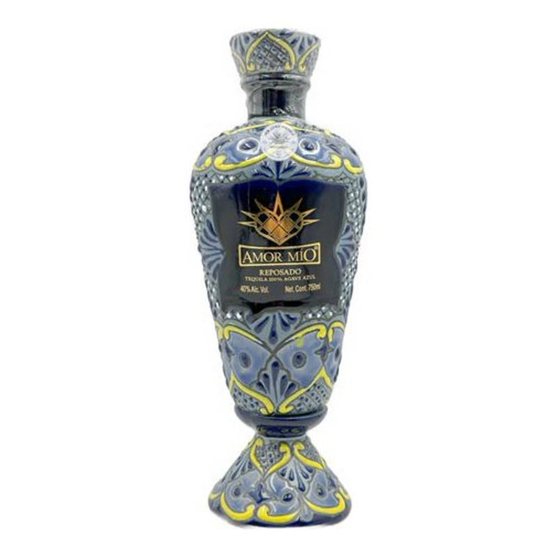 Amor Mio Tequila Reposado Ceramic 750 mL