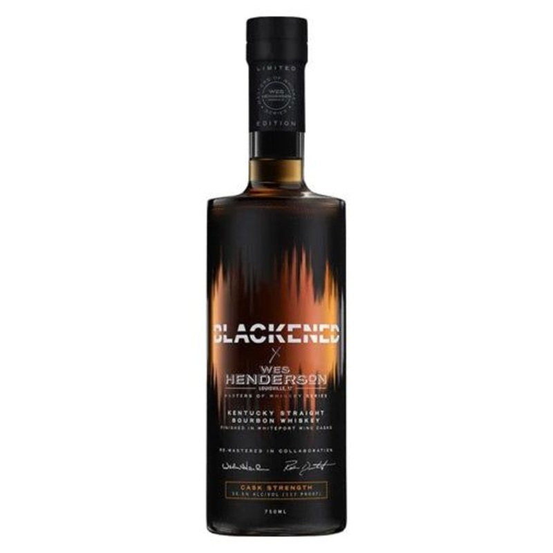 Blackened Wes Henderson Masters of Whiskey Series Kentucky Straight Bourbon Finished in White Port Wine Casks 750 mL