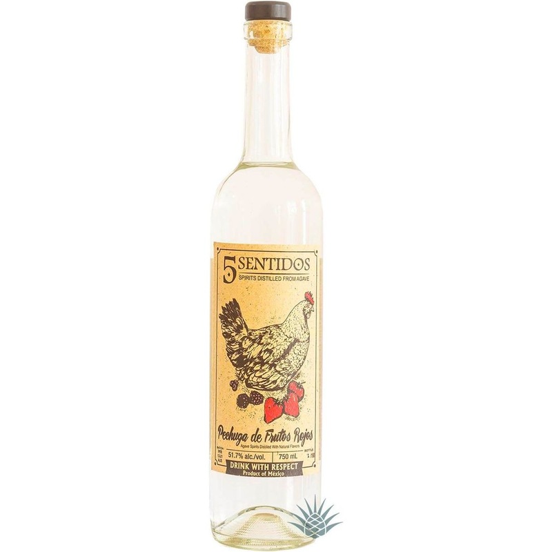 5 Sentidos Pechuga De Frutos Rojos Agave Mezcal 750 mL